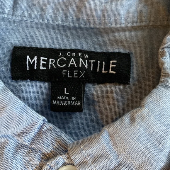 J. Crew Men’s Mercantile Flex Button Down Shirt - Picture 3 of 4